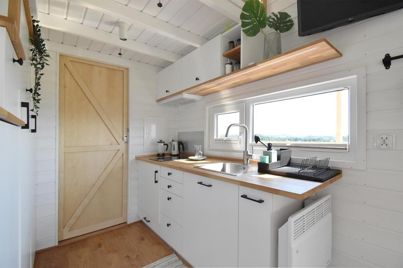 Dadaj Park - Tiny House Villa Biskupiec  Eksteriør billede