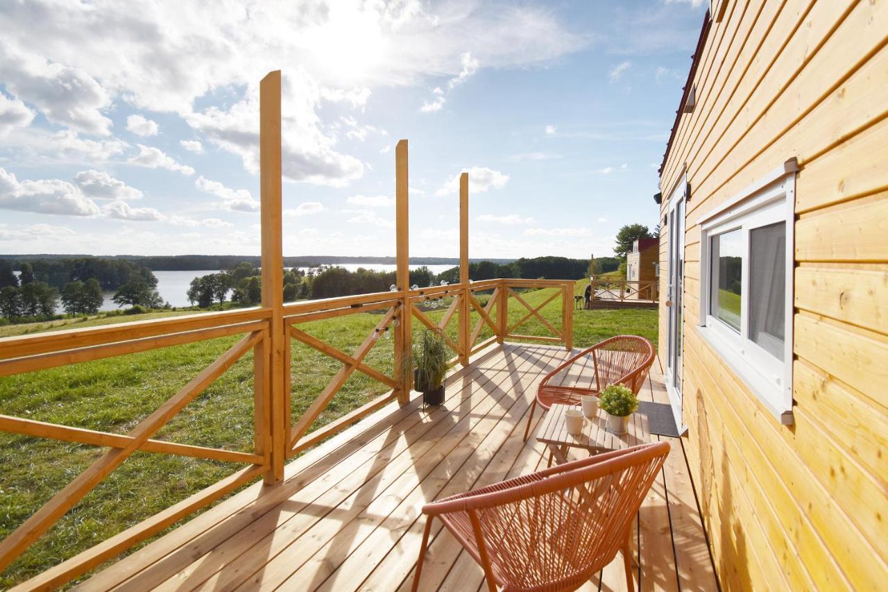 Dadaj Park - Tiny House Villa Biskupiec  Eksteriør billede