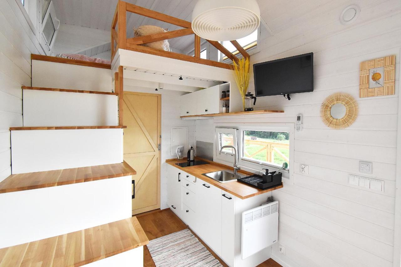 Dadaj Park - Tiny House Villa Biskupiec  Eksteriør billede